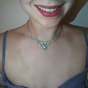 Rhinestone necklace